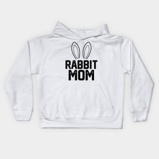 rabbit mom Kids Hoodie